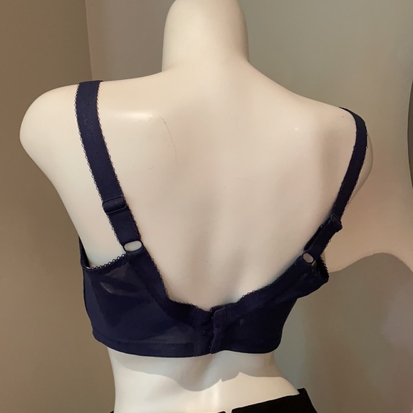 NWOT ELOMI 38K Charley underwire bra navy - Picture 6 of 9